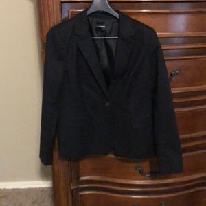 Black suit jacket